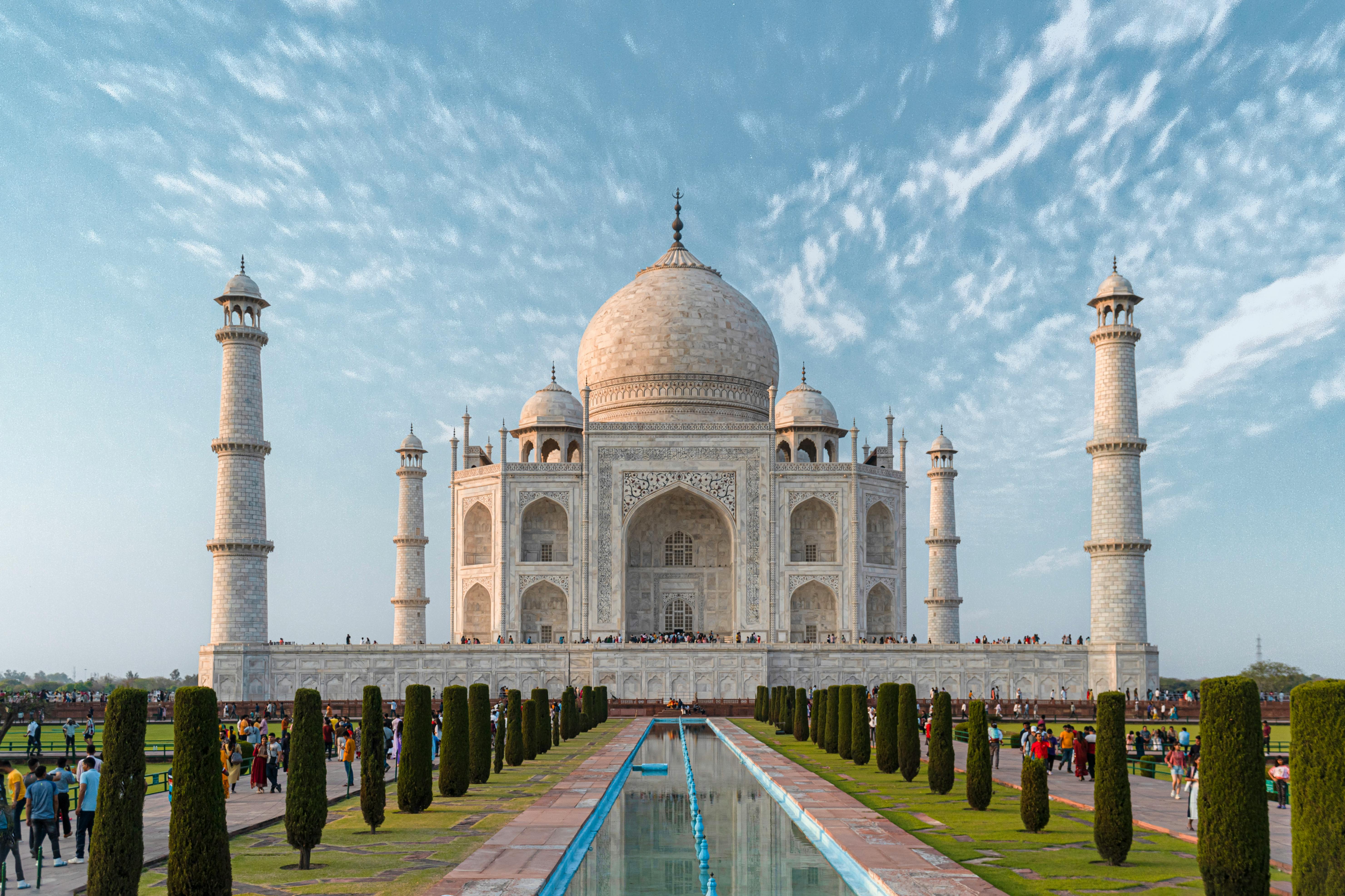 The Taj Mahal in Agra